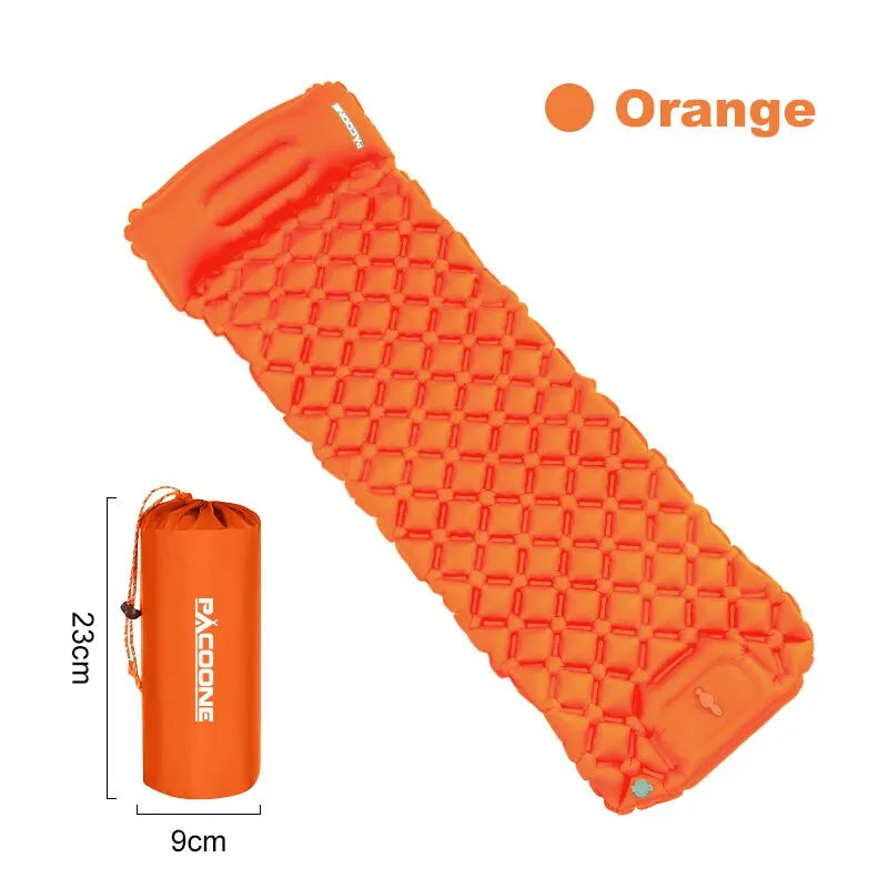 Camping-Luftmatratze mit Kissen – Ultraleicht & Faltbar | 29,99€