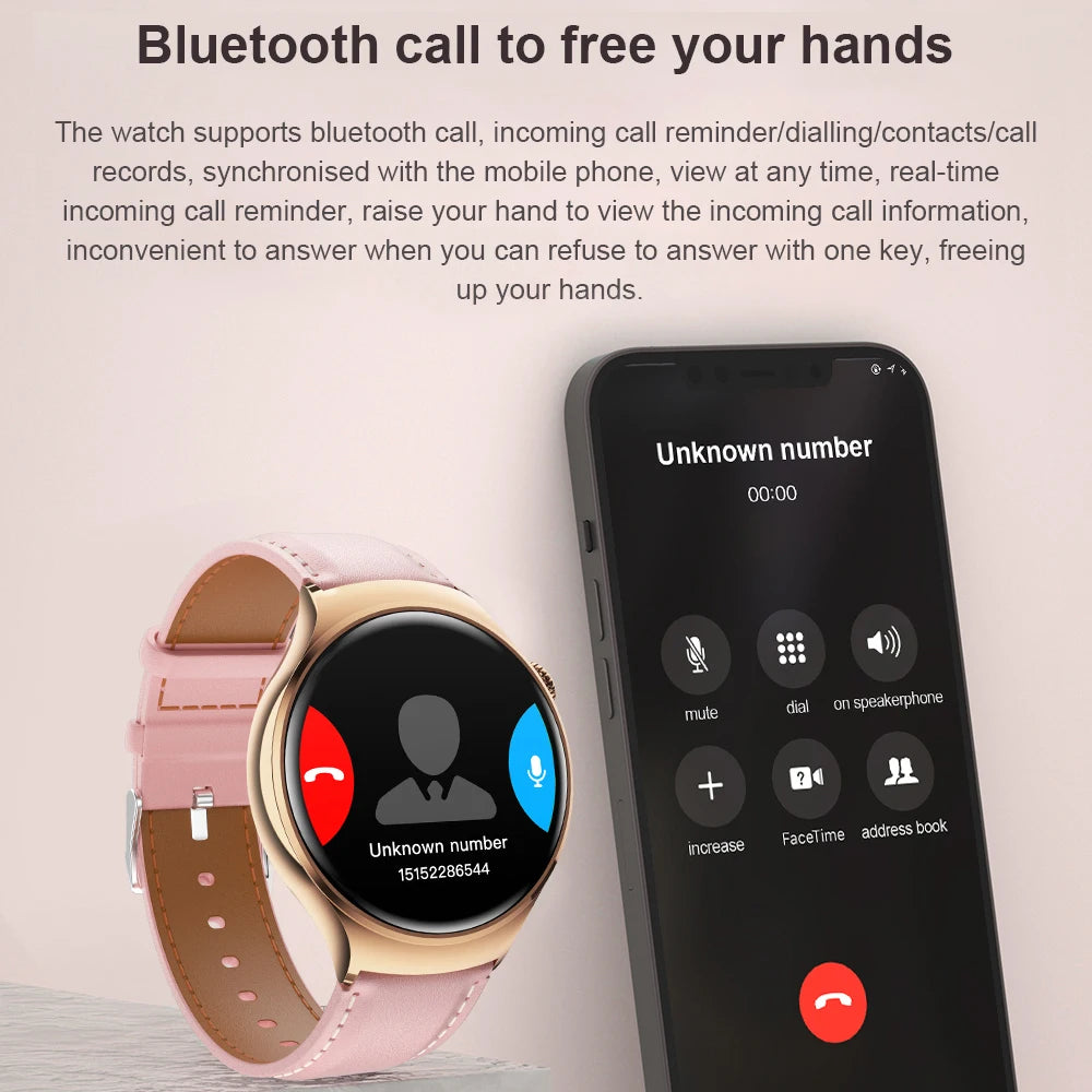 Smartwatch Damen mit GPS & Fitness-Tracker – Herzfrequenz & SpO2 | 49,99€