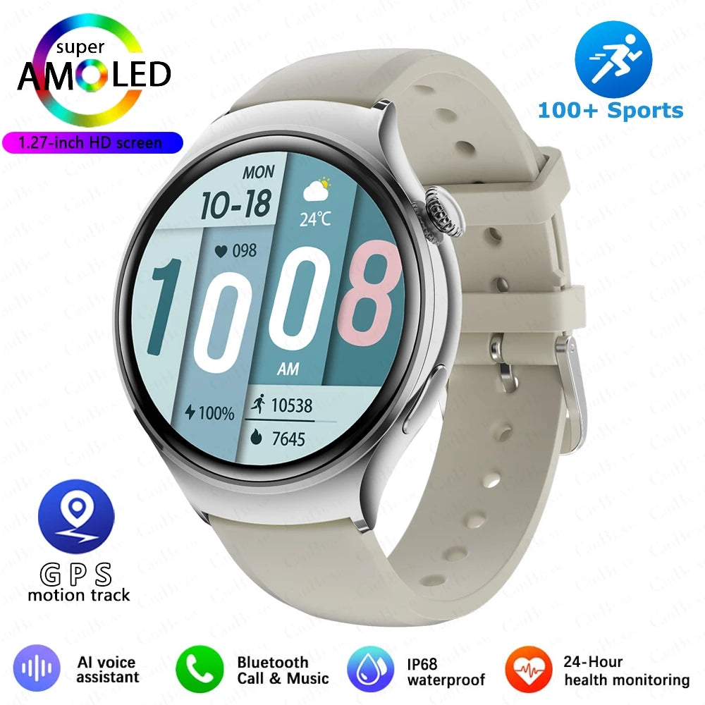 Smartwatch Damen mit GPS & Fitness-Tracker – Herzfrequenz & SpO2 | 49,99€