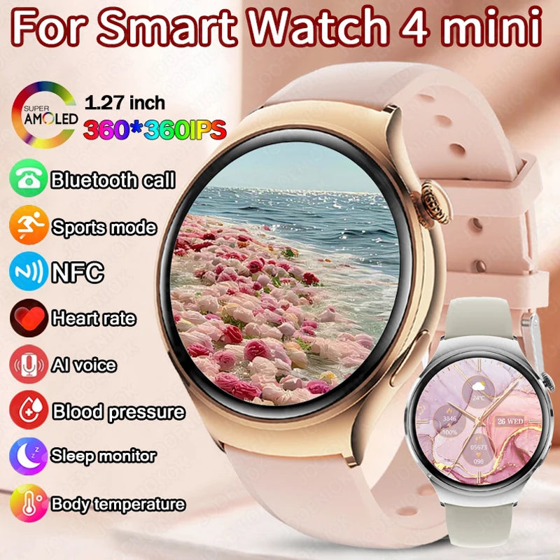 Smartwatch Damen mit GPS & Fitness-Tracker – Herzfrequenz & SpO2 | 49,99€
