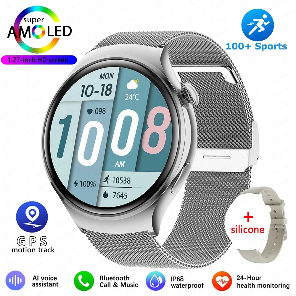 Smartwatch Damen mit GPS & Fitness-Tracker – Herzfrequenz & SpO2 | 49,99€