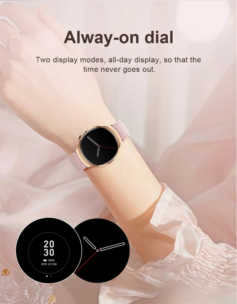 Smartwatch Damen mit GPS & Fitness-Tracker – Herzfrequenz & SpO2 | 49,99€