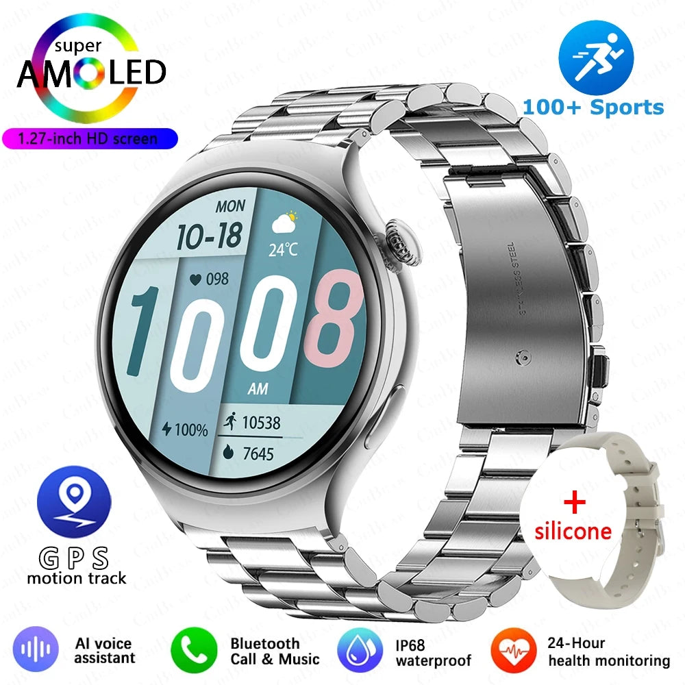 Smartwatch Damen mit GPS & Fitness-Tracker – Herzfrequenz & SpO2 | 49,99€